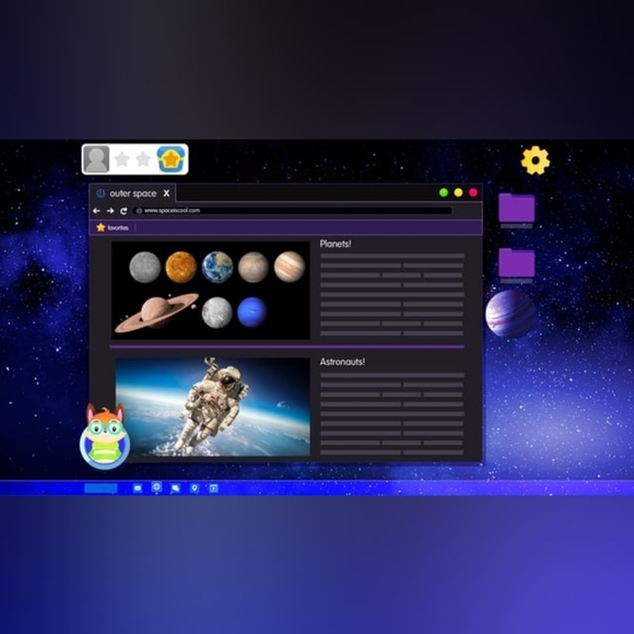 Hatch Learning Tablet w/ headset, bumper case, and metal stand - Picture 4 of 4